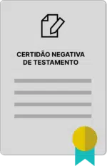 Ícone Certidão de Testamento